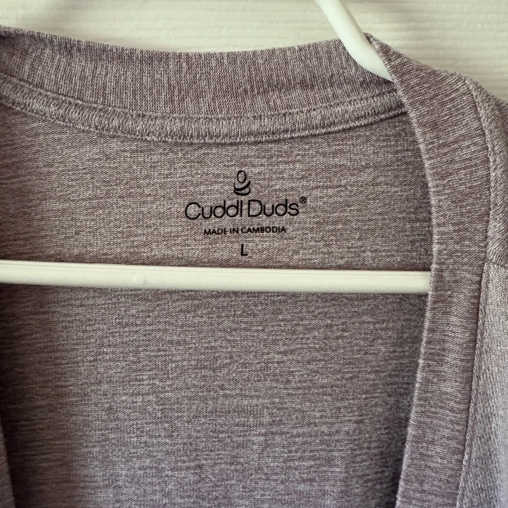 Cuddl Duds Long Cardigan‎ Size Large